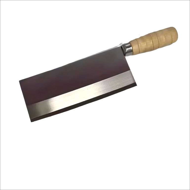In Yangjiang, there are round woodblock mulberry knives in stock for kitchen chefs, including cutting knives, slicing knives and kitchen slice knives Item Picture