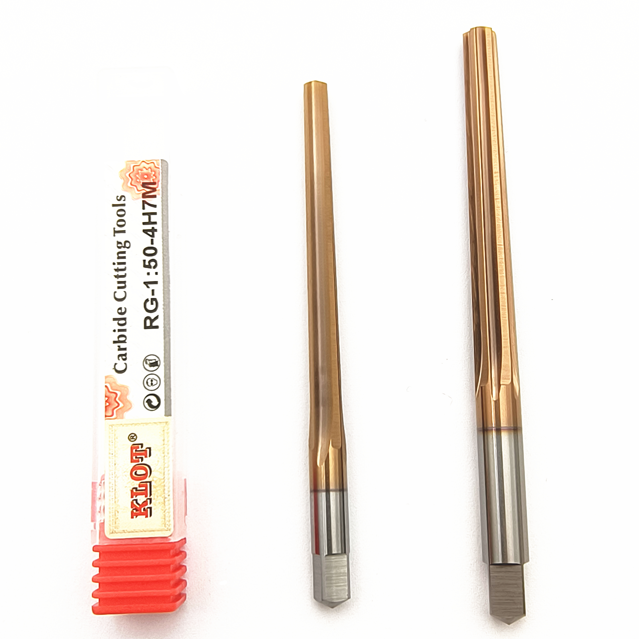 ll tungsten steel reamer 1:50 integral alloy taper reamer Tungsten steel reamer hand and machine pin reamer aluminum plating Application Scenario