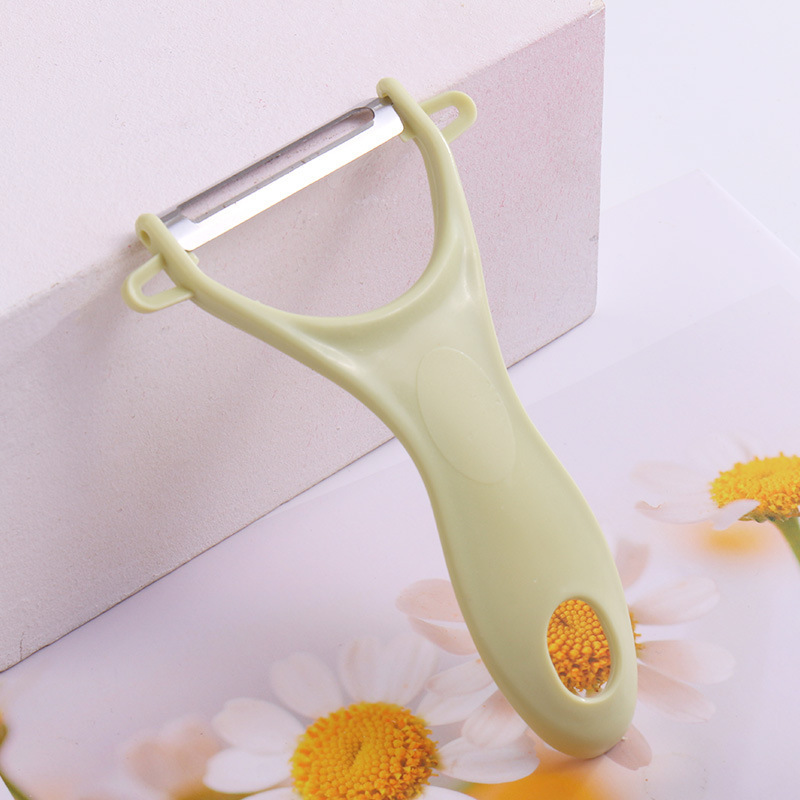 Stainless steel peeler, ceramic melon peeler, peeler, apple peeler, printed LOGO and QR code, in stock for shipment details Picture
