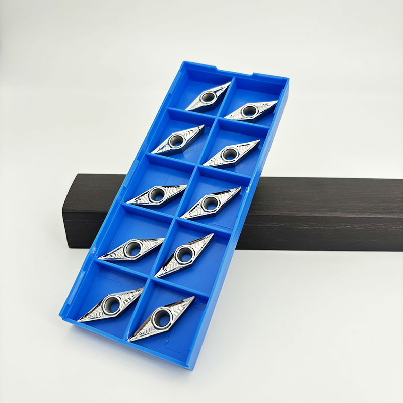Woodworking aluminum-copper turning blade VCGT160404/160402/160408-AK H01 aluminum factory direct sales details Picture