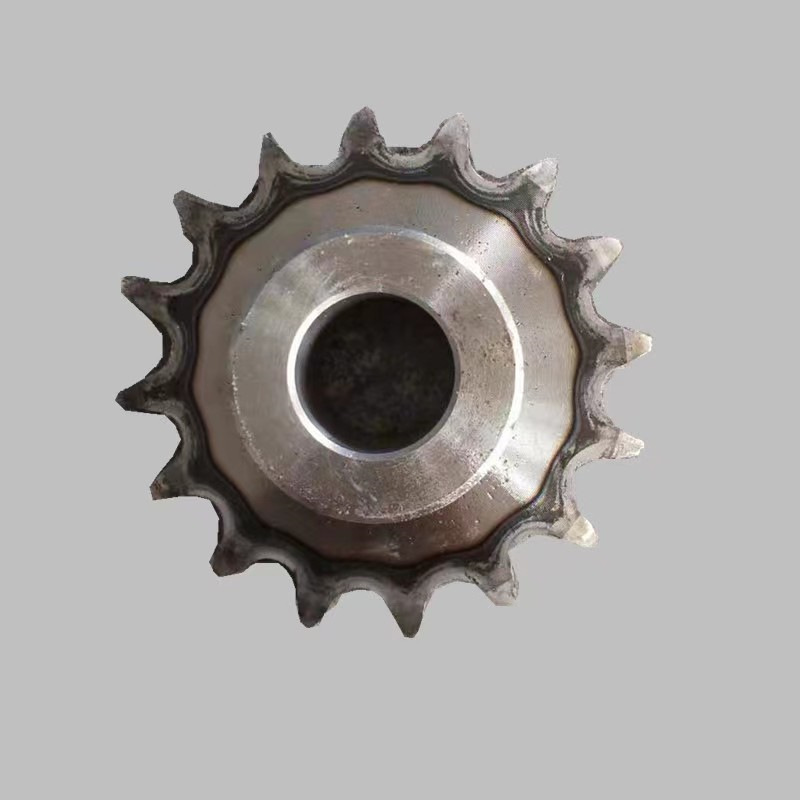 Industrial metal cylindrical gears, single-row sprockets, mechanical sprockets, gears, large pitch, double-row sprockets, toothed wheels details Picture