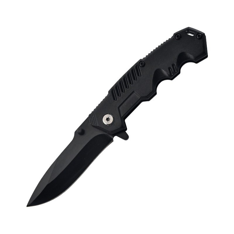Factory wholesale outdoor folding knives, stainless steel folding knives, high-hardness portable knives, camping survival multi-purpose knives undefined