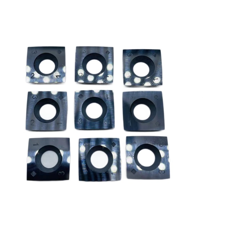 Tungsten carbide woodworking tools, hard alloy disposable blades, sharp and wear-resistant spiral knives, knife shafts, tungsten steel knife grains Item Picture