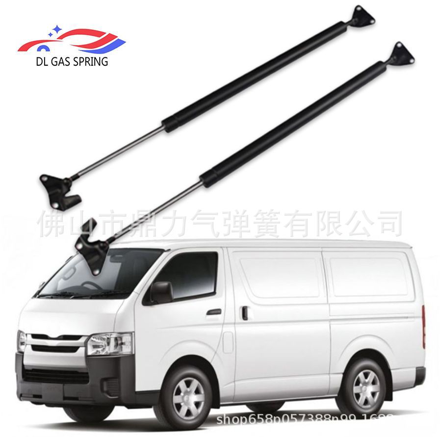 Factory direct sale of Toyota HIACE trunk hydraulic rod gas spring 05-08 low-top tailgate support rod full figure