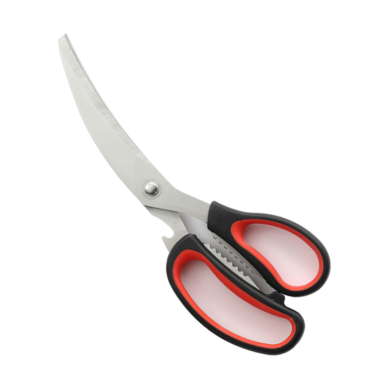 Korean-style stainless steel barbecue scissors, kitchen scissors, kitchen barbecue scissors set Item Picture