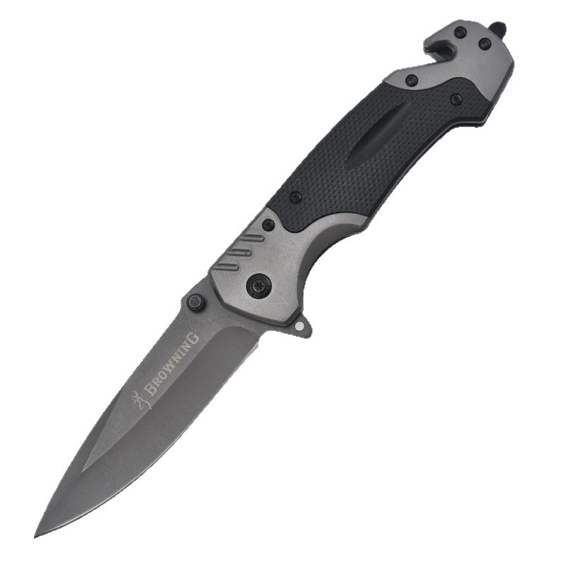 Outdoor folding knife, wilderness survival knife, multi-functional knife, folding knife with lock, camping home sharp straight knife, outdoor knife Item Picture