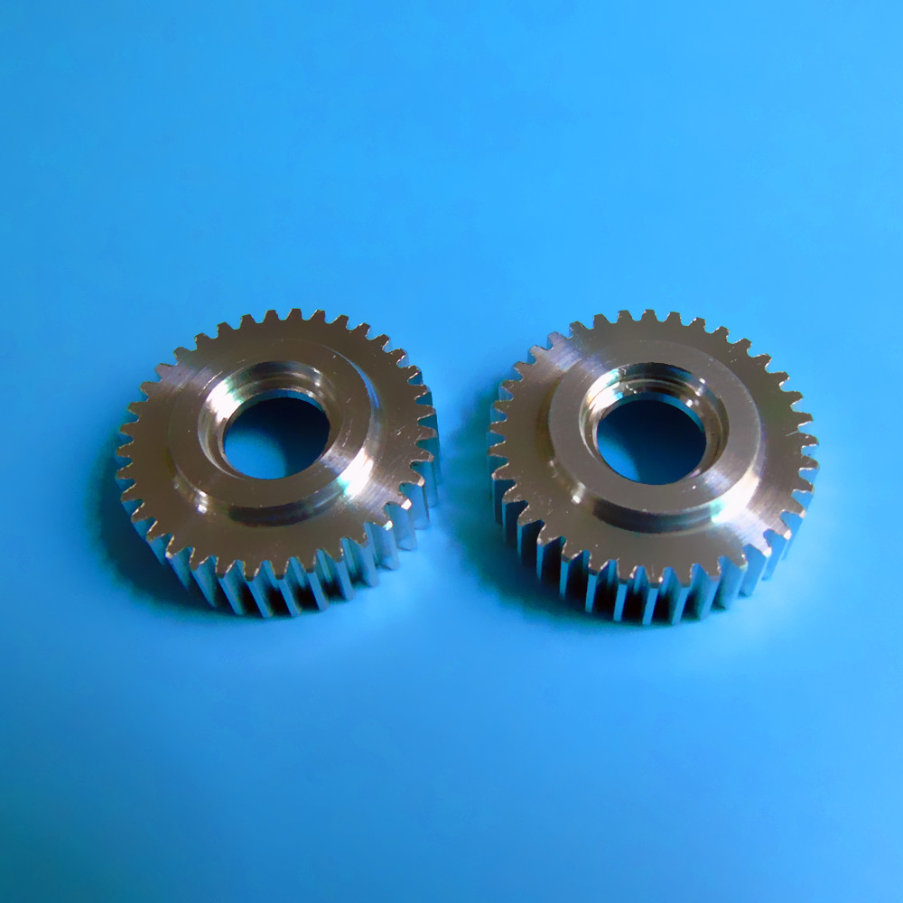 The manufacturer processes non-standard precision cylindrical gears, stainless steel 45 steel spur gears and racks Specification drawing