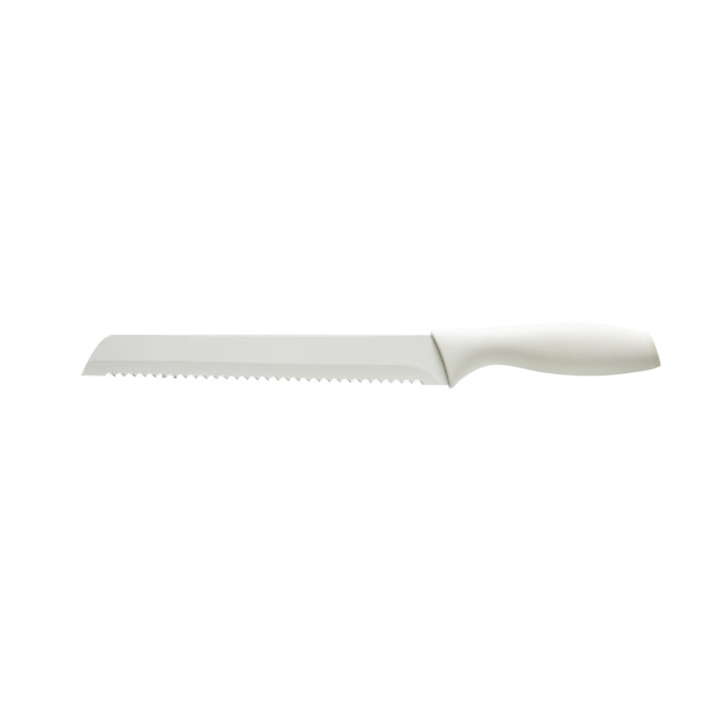 In stock: stainless steel bread knives, ceramic fruit knives, cake knives, ham knives, sharp-toothed watermelon knives, long cheese knives Item Picture