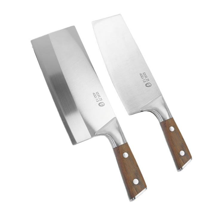 4CR steel Yangjiang household meat and vegetable slicing knife, super fast and sharp kitchen knife, kitchen knife set, sashimi Item Picture