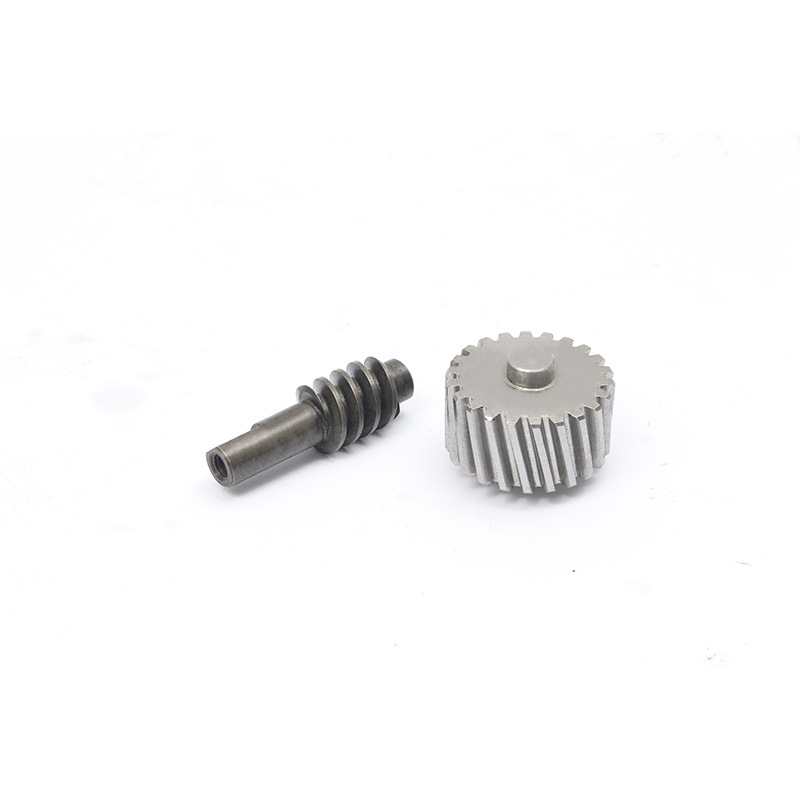 Customized gear shafts for high-hardness reducers with double-head rolled worm gears of ∅13.2x1.5ms in the processing of transmission parts Item Picture