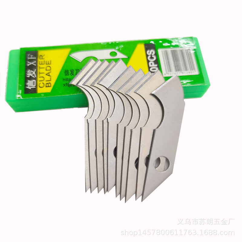 Organic plate hook knife spare blade acrylic cutting knife replaceable blade tool blade details Picture