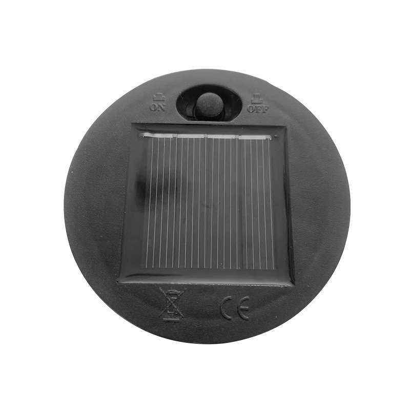 Cross-border outdoor solar lamp battery, round battery box accessories, ironwork lantern light source, lighting lamp, led battery Specification drawing