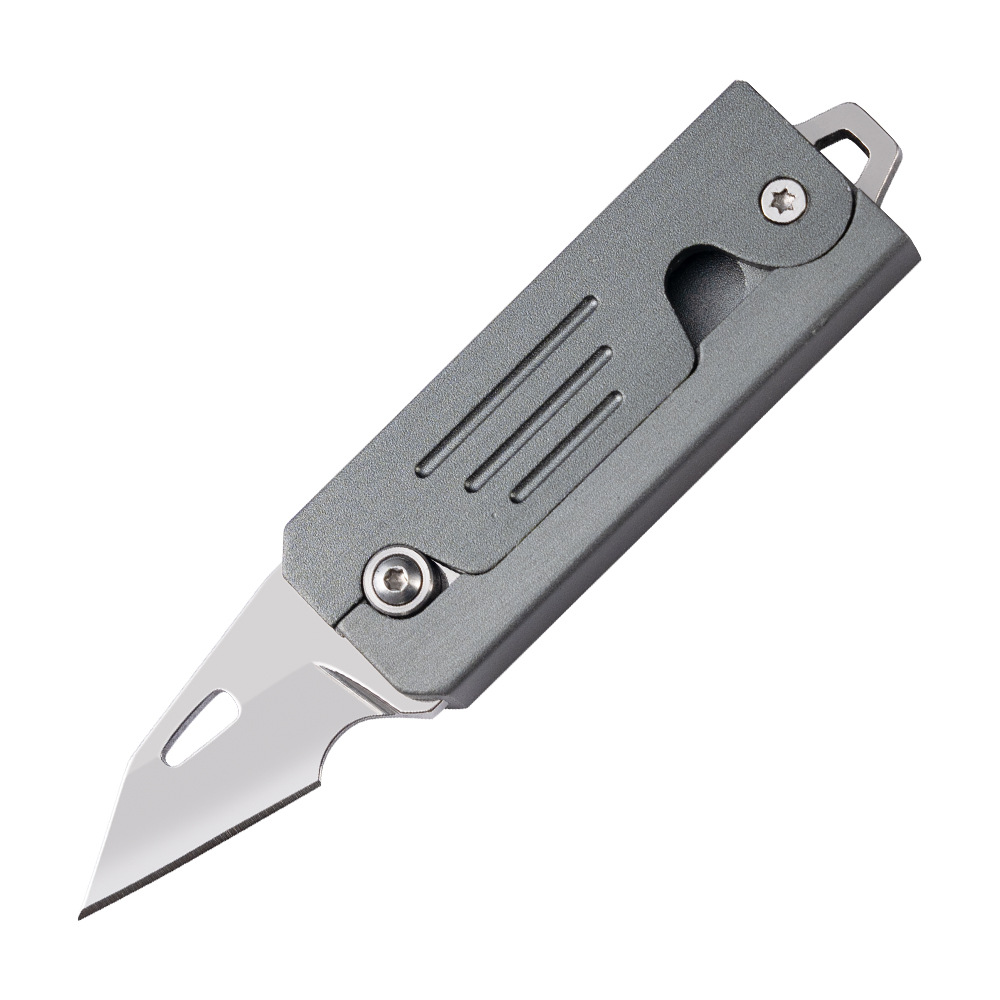 Mini unpacking express delivery knife, sharp and hard portable keychain knife, unpacking and personalized fruit knife undefined