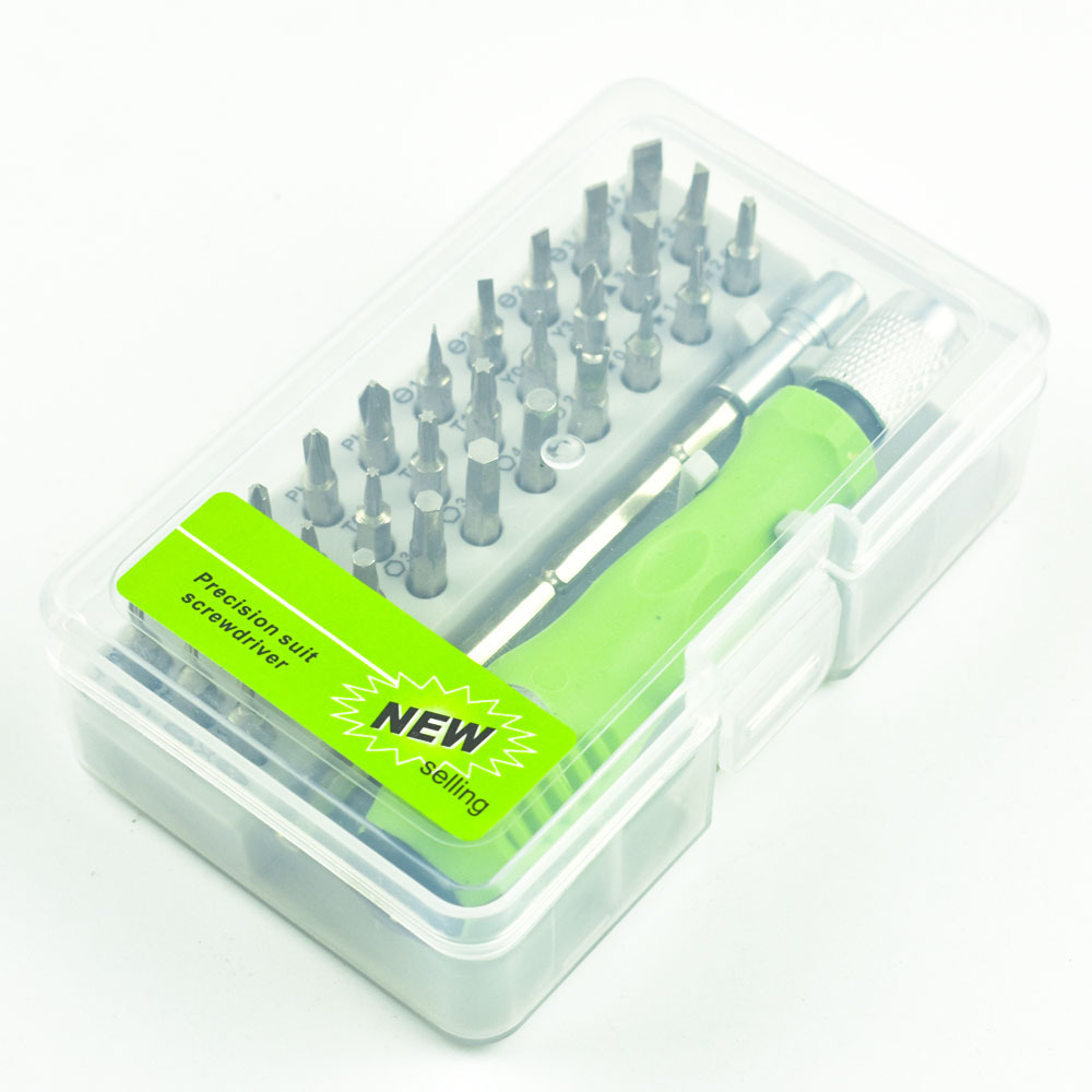 32-in-one manual screwdriver, mobile phone, computer and electronic product repair and disassembly tool set is precise Item Picture