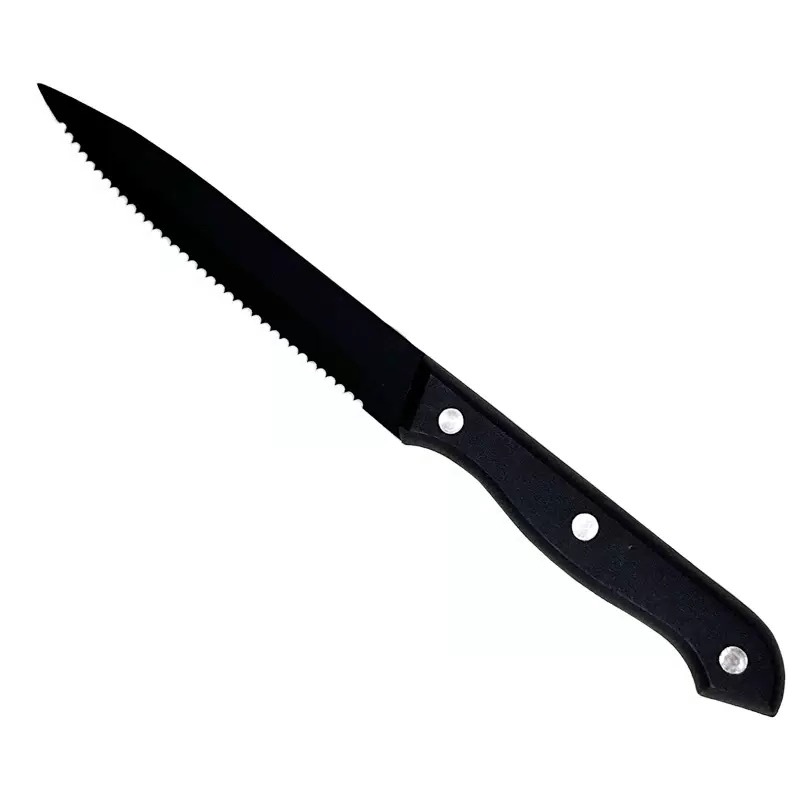 Cross-border kitchen steak knife, outdoor best-selling stainless steel toast knife, table tools, bread knife, portable fruit knife Item Picture