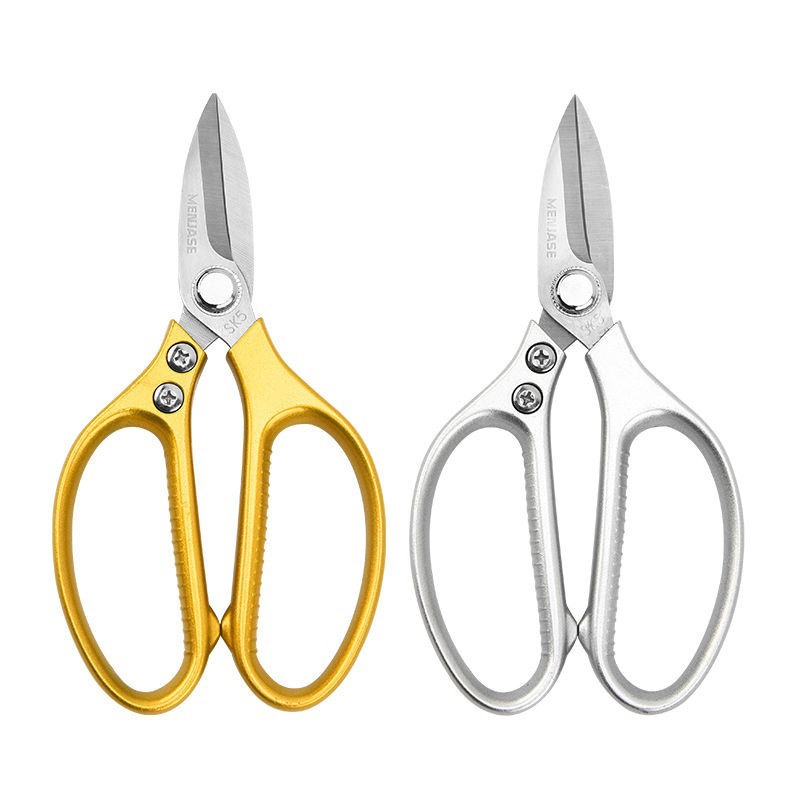 SK5 stainless steel scissors, household scissors, powerful kitchen scissors, chicken bone scissors, multi-functional fish, chicken and panda scissors Item Picture