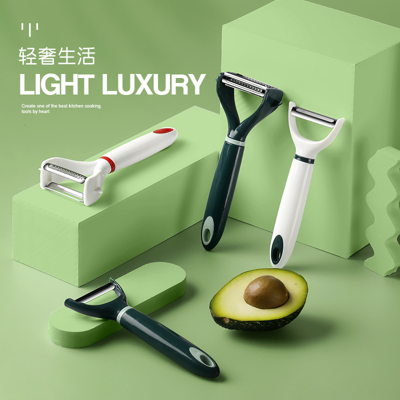 Fruit peeler, peeler, kitchen household peeler, apple peeling magic tool, potato shreds peeler, peeler details Picture