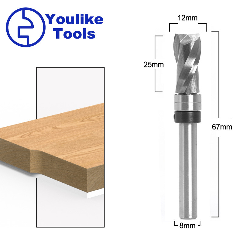 Uli Ke double helix cutting tools, profiling integral alloy small shank trimming cutters, milling cutters, AliExpress and Amazon supply undefined