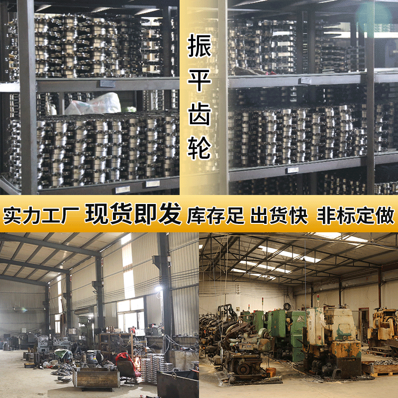 The manufacturer supplies large-pitch sprockets, double-pitch large sprocket gears, stainless steel transmission gears, and double-row sprockets details Picture