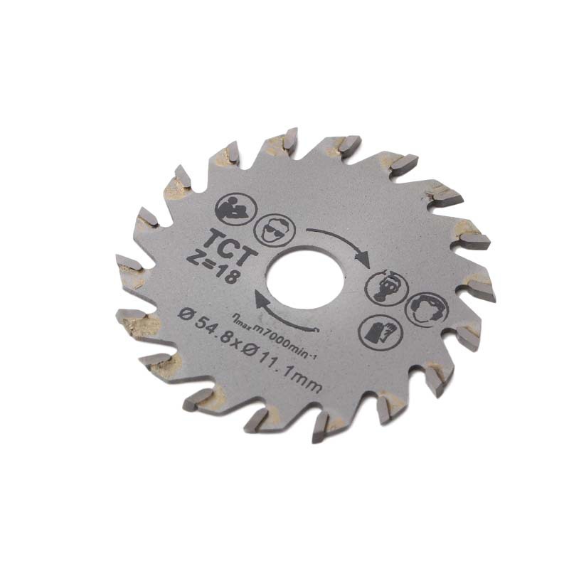 3PC high-speed steel mini saw blade 54.8mm emery woodworking copper and aluminum soft metal cutting blade, electric grinding machine accessories Specification drawing