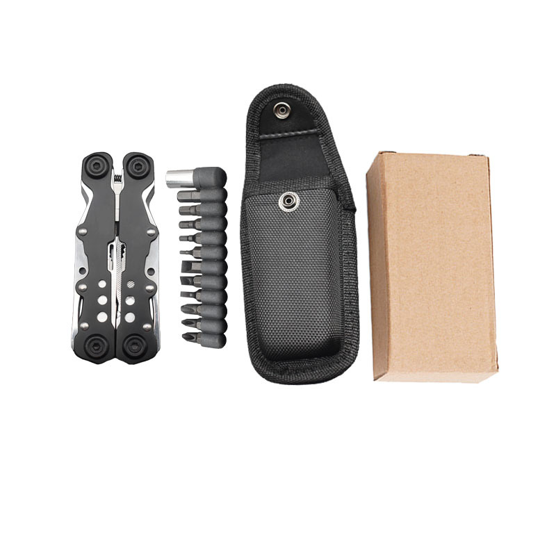 Wholesale in stock of multi-functional pliers with screwdrivers, folding tail locks, outdoor survival multi-purpose tool pliers, portable combination pliers Application Scenario