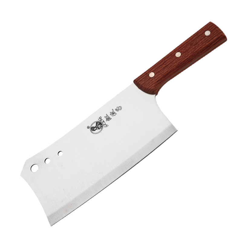 Red Rose dual-purpose kitchen knife manufacturer wholesale household stainless steel bone-chopping knife and kitchen meat slicing knife Item Picture