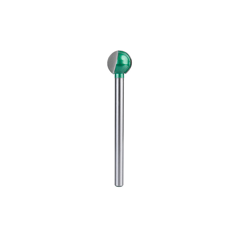 The extended handle of the ball cutter, the ball-head type milling cutter for grinding woodworking tea trays, the woodworking tool for shaping and engraving, and the electric type Item Picture