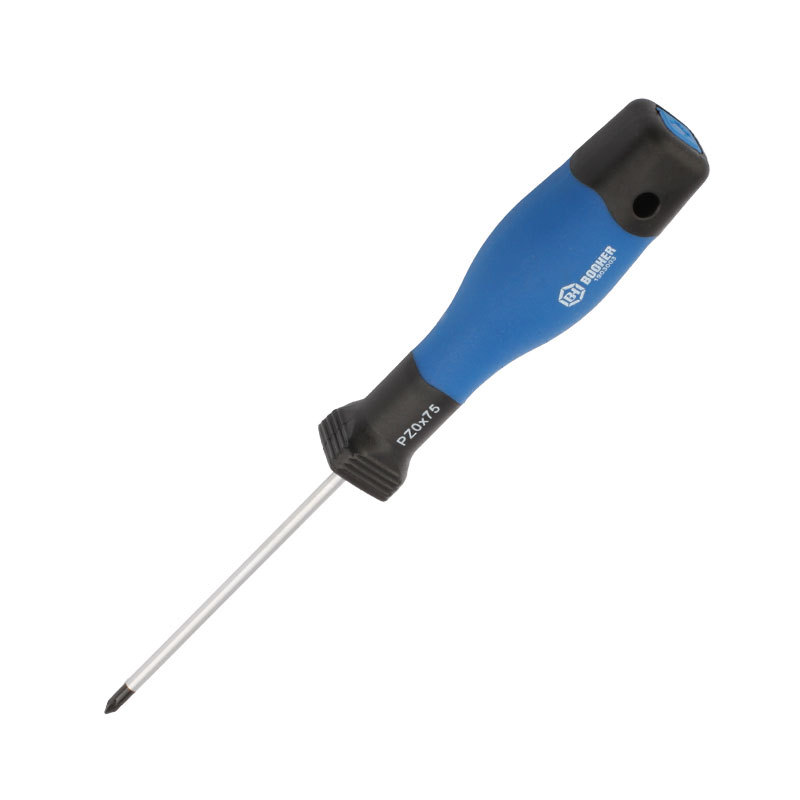 Baohe PZ 3-meter screwdriver, plum Blossom screwdriver set, PZ2 cross screwdriver, two-color handle S2 hand tool Item Picture
