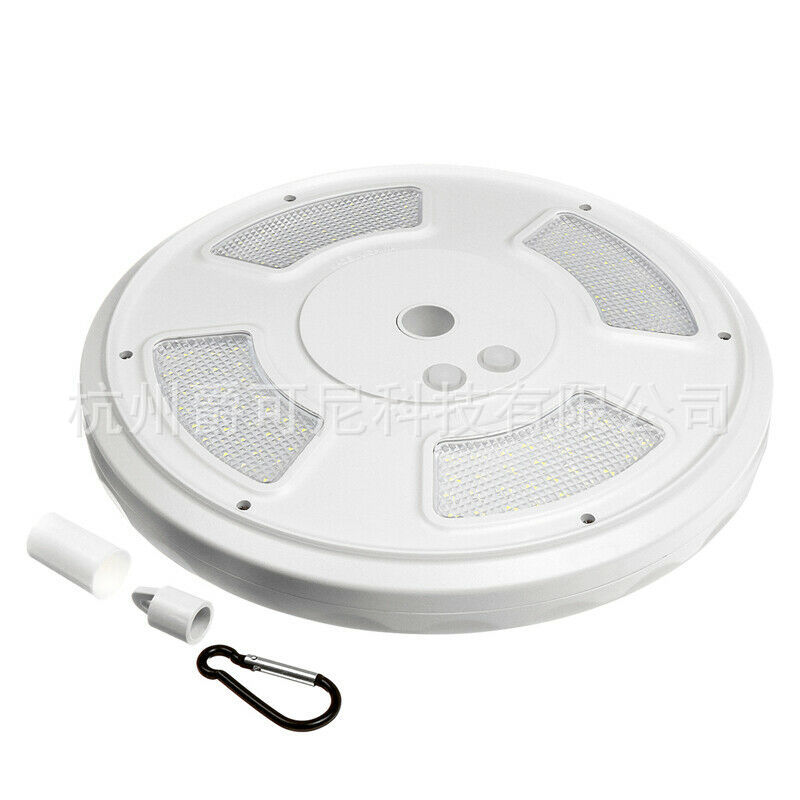 128LED outdoor solar flagpole lights, flag lights, national flag lights, garden lights and camping lights are selling well on Amazon details Picture