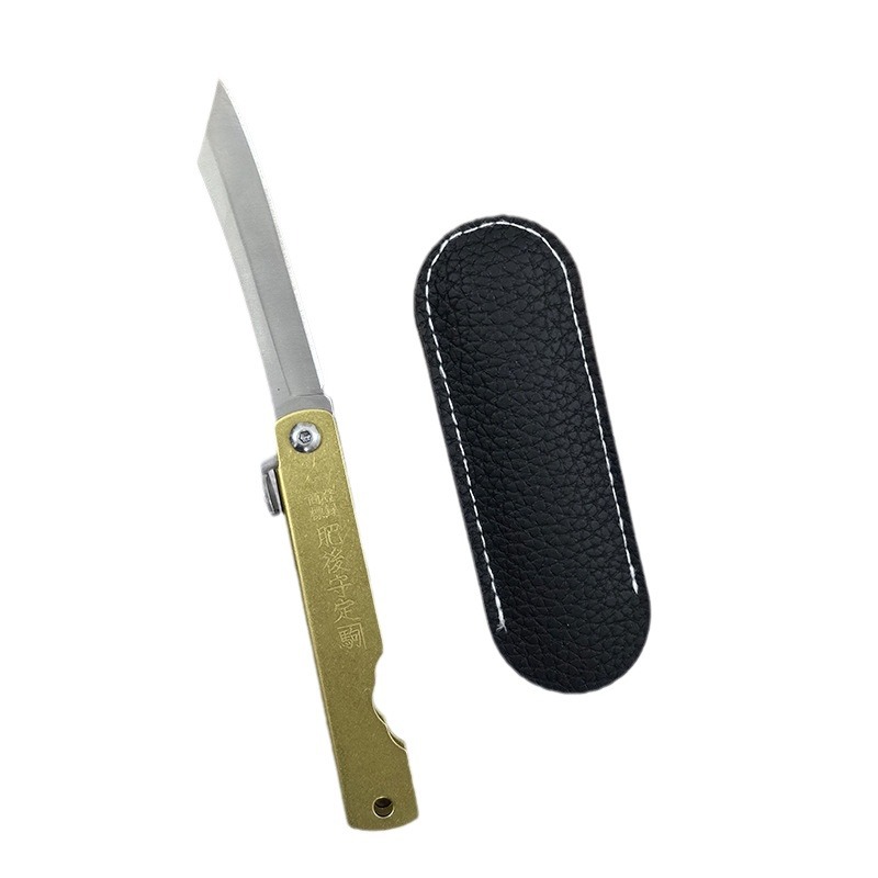 Outdoor folding knife, portable high-hardness multi-functional knife, mini parcel unpacking knife, camping fruit knife Item Picture