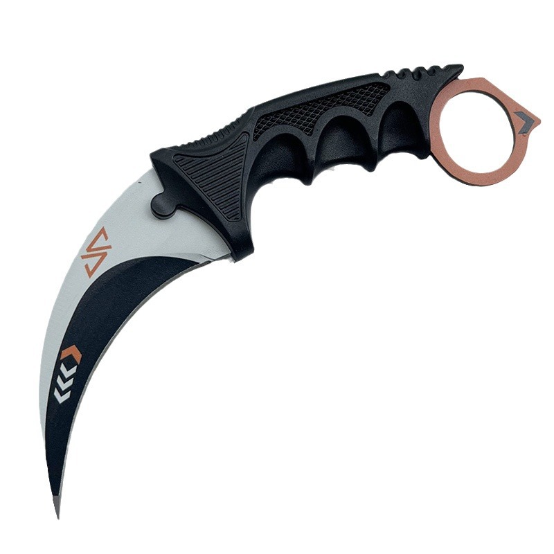Counter-strike Wolf Claw Knife game csgo Claw knife Camping outdoor tool Portable claw knife Fox claw high hardness Item Picture
