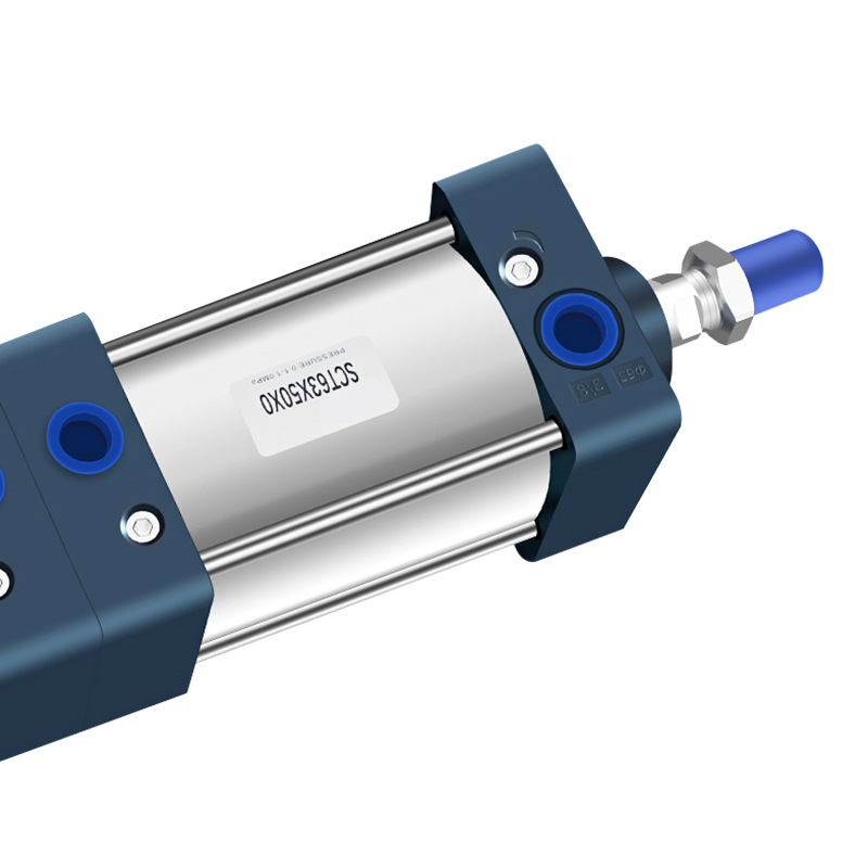 Multi position series cylinder times SCT32X40X50X63X75X80X100X125 big thrust force booster cylinder Application Scenario