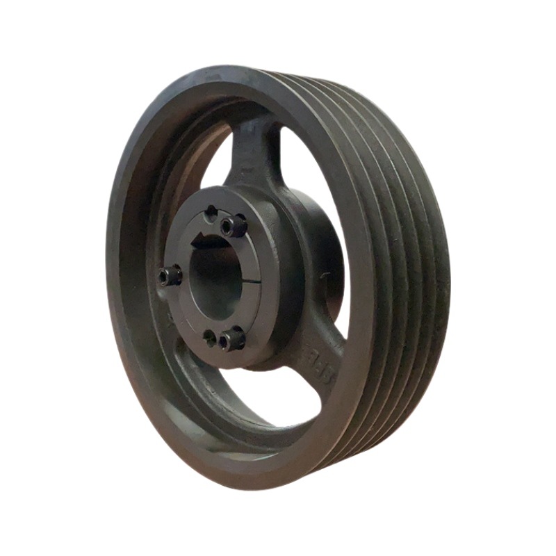 Custom-made conical sleeve type European standard pulley cast iron motor wheels SPB, SPP, SPC, SPZ, 3 slots, 4 slots and 5 slots Item Picture