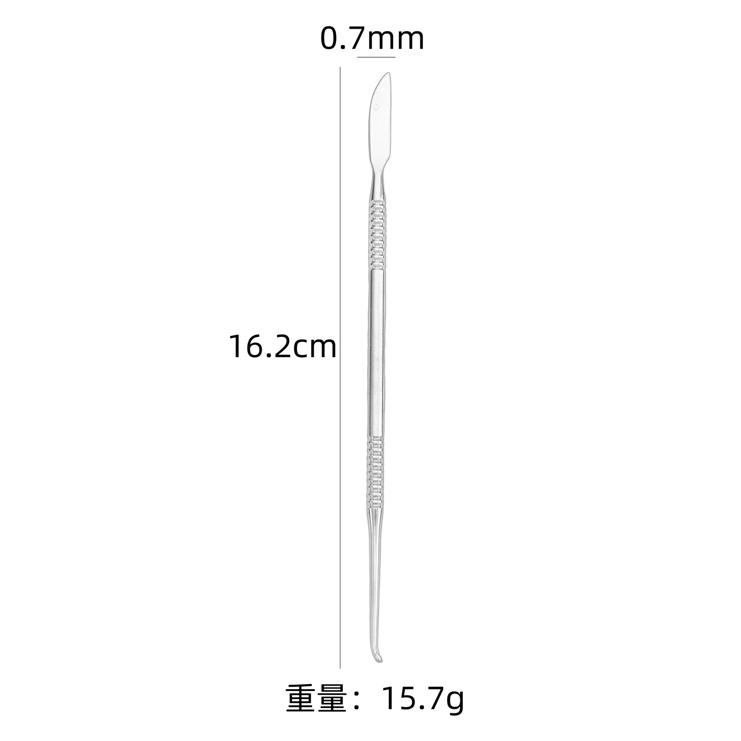 A set of 10 pieces of stainless steel composite resin filled and engraved wax spoon filler, dental technician wax mold engraving knife in stock undefined