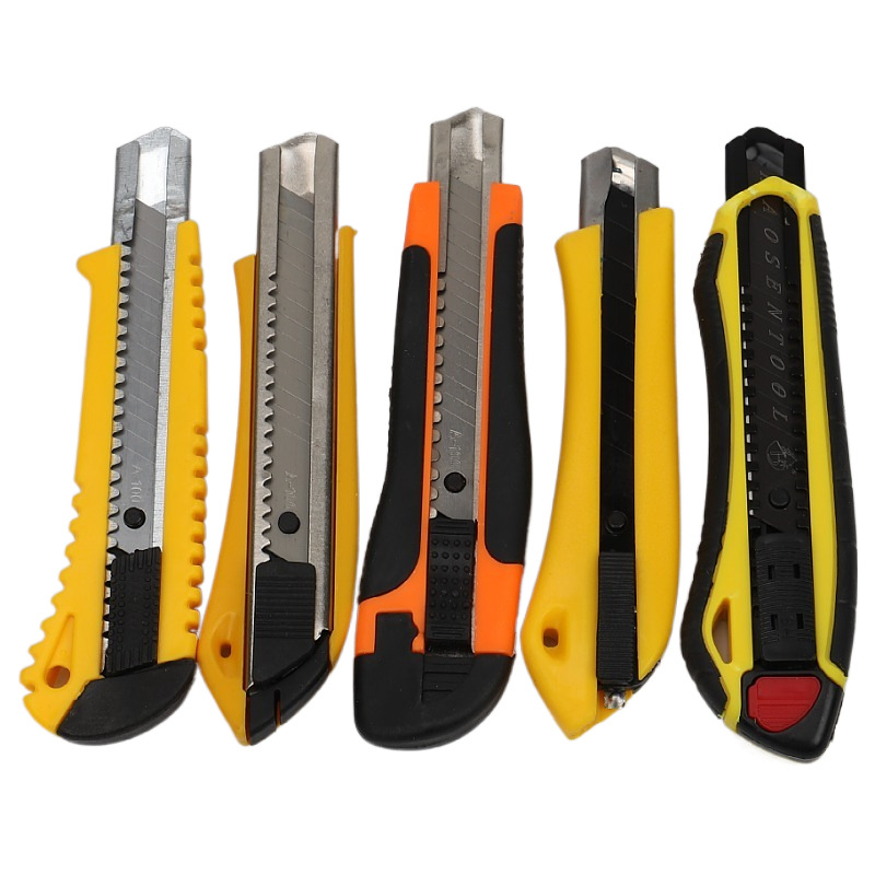 Our factory wholesals all kinds of utility knives, engraving and paper cutting tools, unboxing and cutting wallpaper knives, and utility knives Item Picture