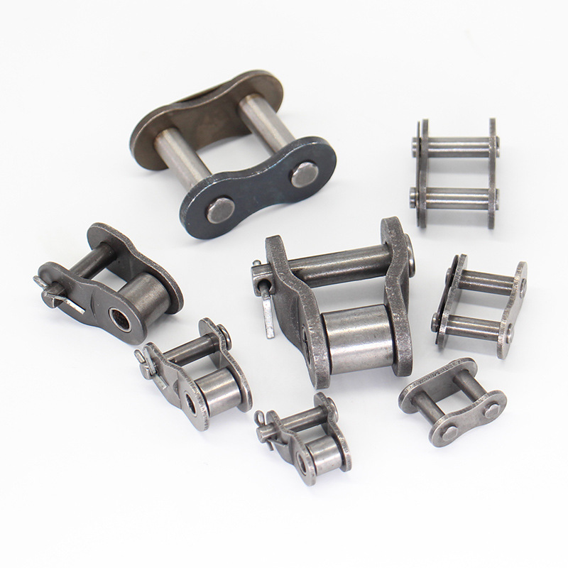 Chain joint chain buckle 06B 08B 10A 12A 16A single and double row full buckle half buckle 2 3 4 5 6 minutes 1 inch Item Picture