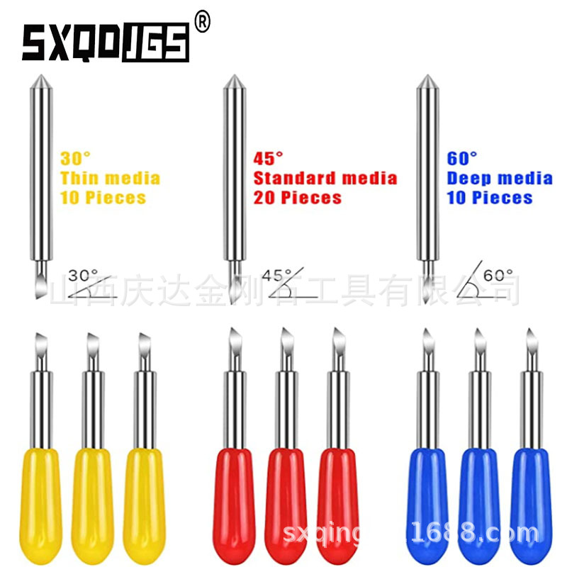 The manufacturer wholesals Roland engraving knives, computer engraving knives, and special self-adhesive engraving knives for car films and mobile phone films full figure