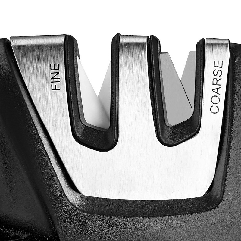 Portable household knife sharpener, two-segment mouse-shaped mini knife sharpener, quick and easy to sharpen in stock Application Scenario