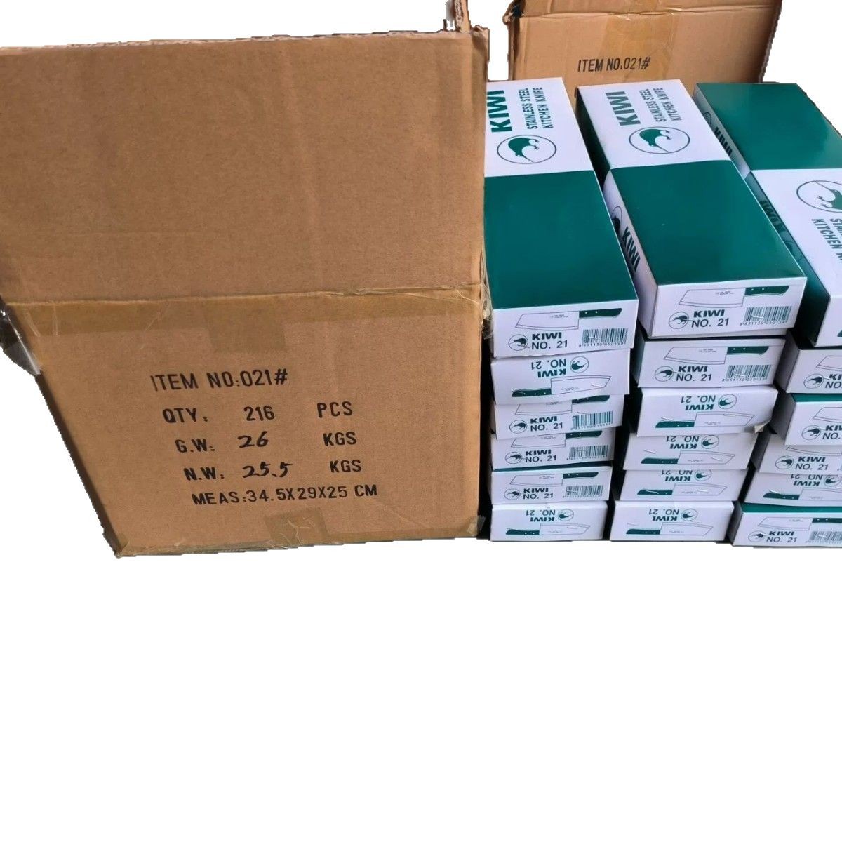 Factory wholesale stainless steel wooden handle knives, kiwi knives, fruit knives, kitchen knives, steak round heads Item Picture
