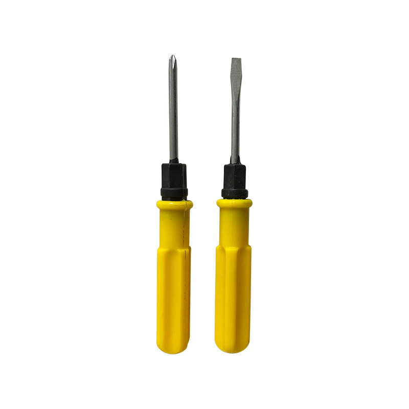 Wholesale of Huang dual-purpose screwdriver sets, single-head cross-head multi-functional screwdrivers, small 2-inch, 3-inch and 4-inch screwdrivers Item Picture