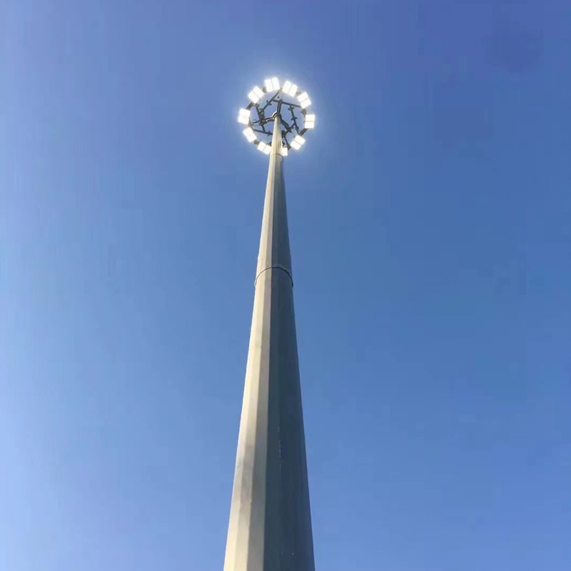 Wholesale of high mast lights, sports field lights, school playground lights, outdoor square street lights for Hope Primary schools and lighting fixtures in Tianjin details Picture