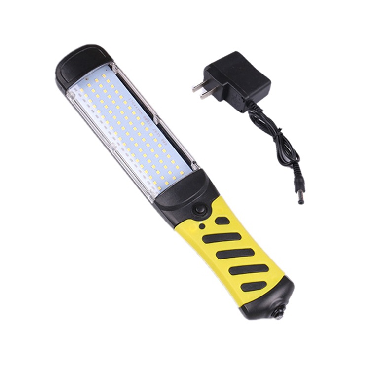 LED charging work light, car maintenance and inspection light, 80 beads, mobile with magnetic hook, cob handheld work light Item Picture