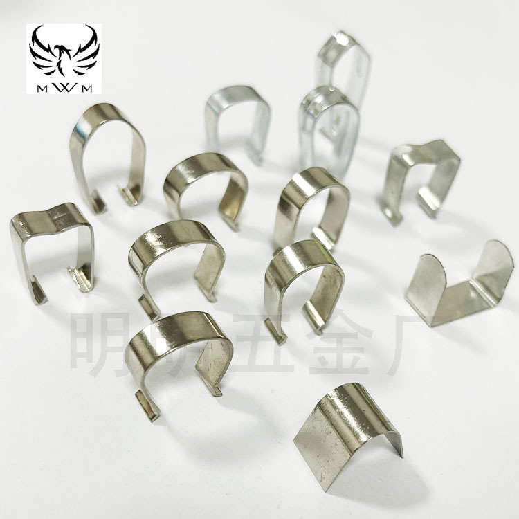 Hanger accessories: Spring plate switch, spring plate clip, spring buckle, hardware spring clip Specification drawing