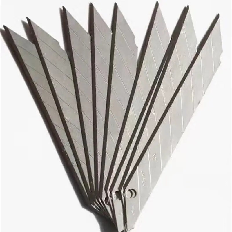 Genuine 30-degree sharp corner 9mm flat corner utility knife spare blade small blade undefined
