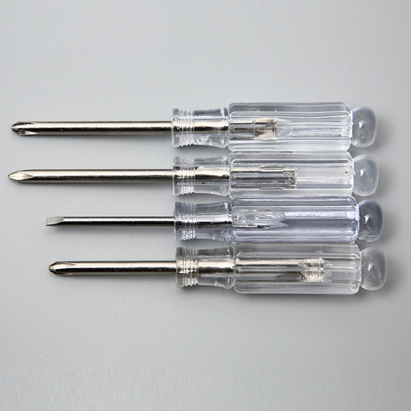 Screwdriver, cross-shaped, flat-head, mini rubber handle, hexagonal screw, screwdriver bit, screwdriver cone, star screwdriver, hardware tools Application Scenario