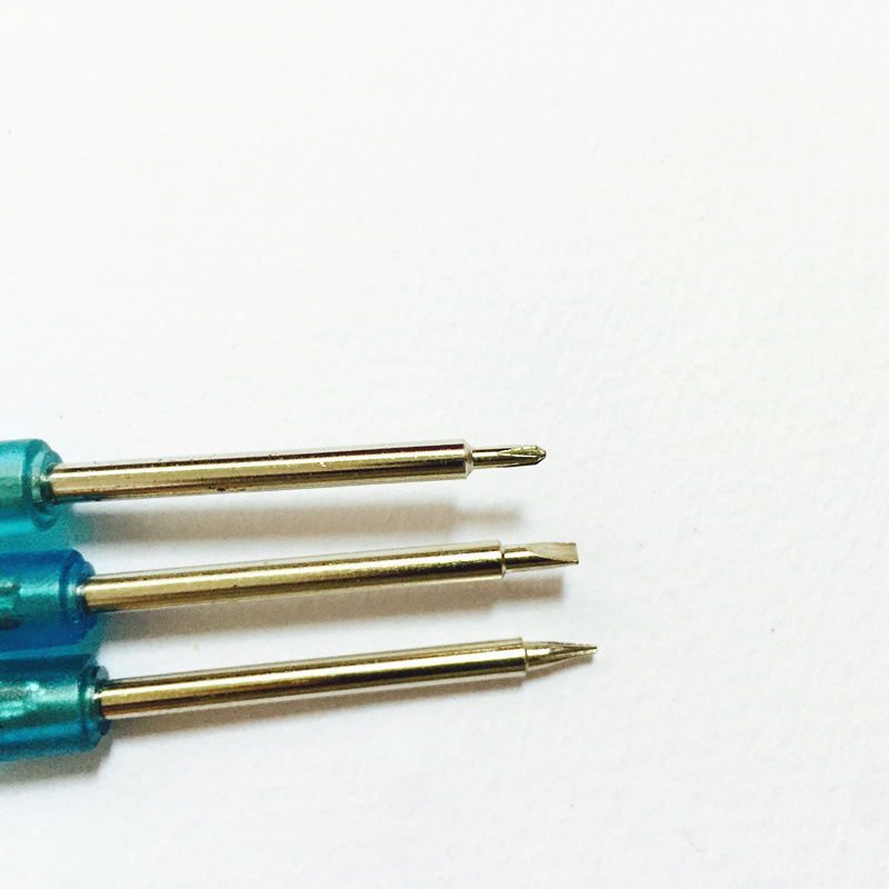 IPhone disassembly transparent blue mini Screwdriver 3.0 Toy small screwdriver screwdriver manufacturer Item Picture