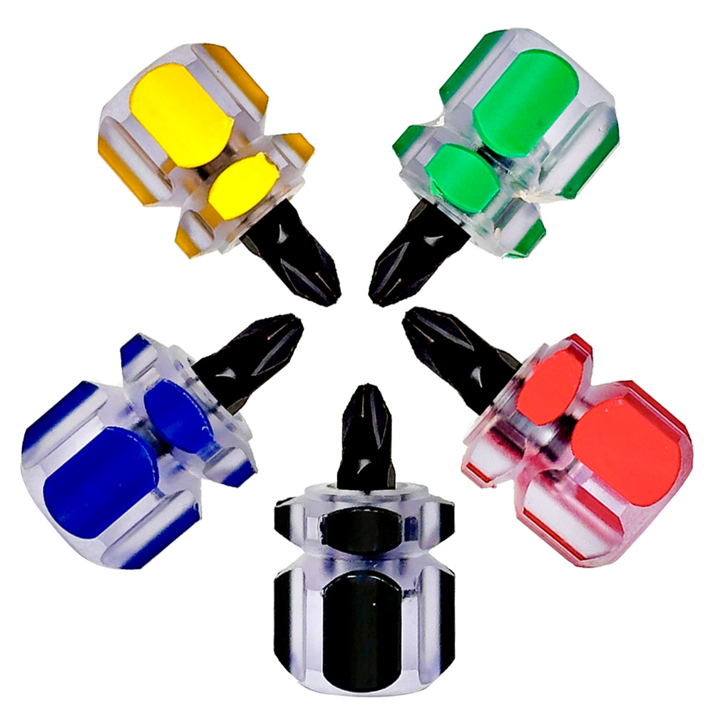 Screwdrivers, small screwdrivers, toys, household items, furniture disassembly, assembly and repair tools, cross-head and flat-head crystal screwdrivers Specification drawing