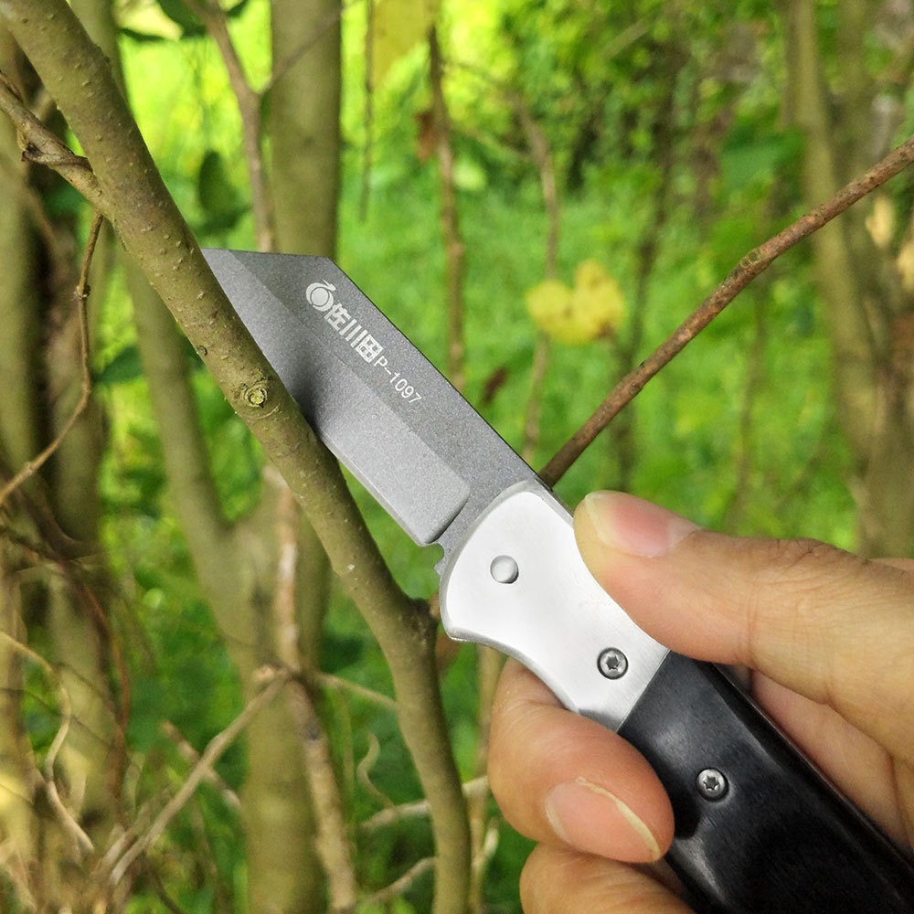 Sogawa 1097 Yangjiang Factory's garden pruning shears, grafting shears, SK5 steel flower and tree seedling repair knives wholesale Specification drawing
