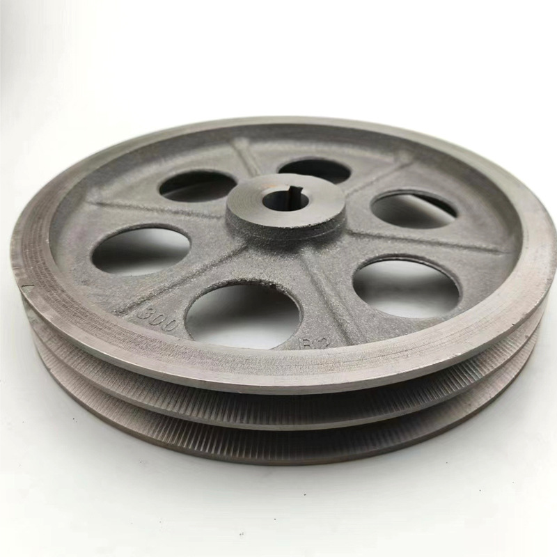 Manufacturer's in-stock AB type non-standard single-slot 60-100 outer diameter V-belt motor pulley cast iron pulley manufacturer Item Picture
