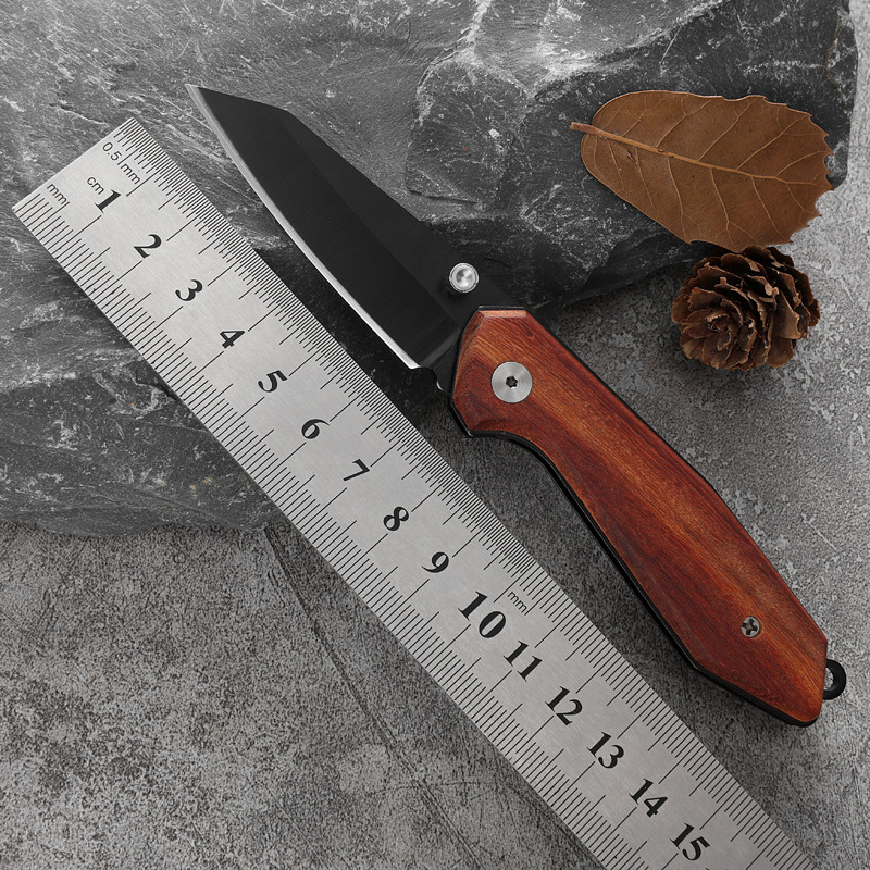 X44 Outdoor knife, portable knife, survival folding knife, Self-defense mini knife, Multi-functional fruit knife full figure